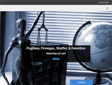 Tablet Screenshot of pfslawyer.com